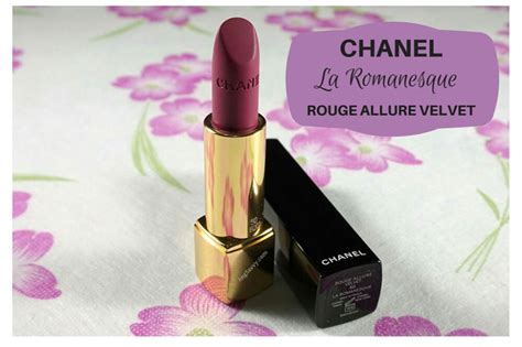 chanel rouge allure 50 la romanesque|chanel rouge allure unique.